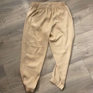 Babaton large original Dexter pant in cream